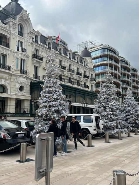 Monaco Winter Aesthetic, Monaco Girl Aesthetic, Monaco Christmas, Monaco Winter, Montecarlo Monaco, Classy Christmas, Aesthetic Pics, Charles Leclerc, Winter Aesthetic