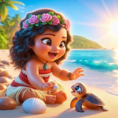 Animated Tv Shows, Disney Princess Enchanted Tales, Disney Moana Art, Disney Princess Moana, Cute Disney Characters, Disney Cuties, Animation Disney, Disney Princess Artwork, Whatsapp Wallpaper Cute