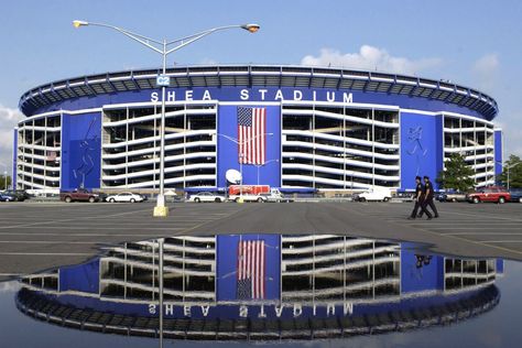 New York Stadium, Ny Mets Baseball, Mets Game, Polo Grounds, Tiger Stadium, Mlb The Show, Shea Stadium, Baseball Park, Surprise Visit