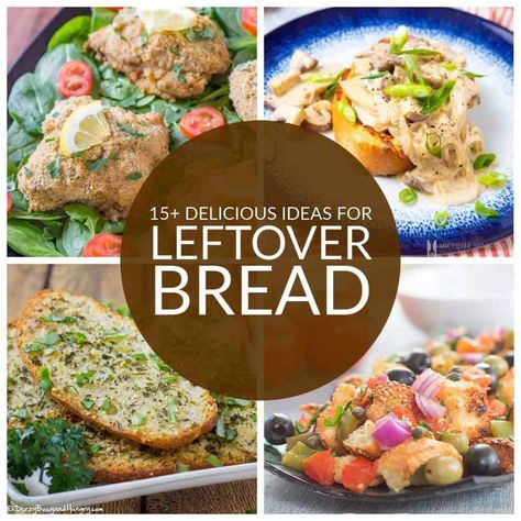 Recipes With Old Bread, Stale Bread Recipes, Leftover Bread Recipes, Leftover Ideas, Savoury French Toast, Cheap Chicken Recipes, Calamari Recipes, Breakfast Casserole Bacon, Bread Sauce