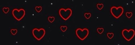 트위터 헤더, Youtube Red, Red Y2k, Youtube Banner Backgrounds, Black Banner, Star Banner, Heart Banner, Twitter Header Aesthetic, Cute Banners