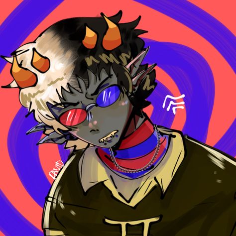 Homestuck Fanart Cute, Sollux Captor Fanart Icon, Sollux Fanart, Sollux Pfp, Sollux Captor Icon, Sollux Captor Fanart, Homestuck Sollux, Sollux Captor, Homestuck Dave