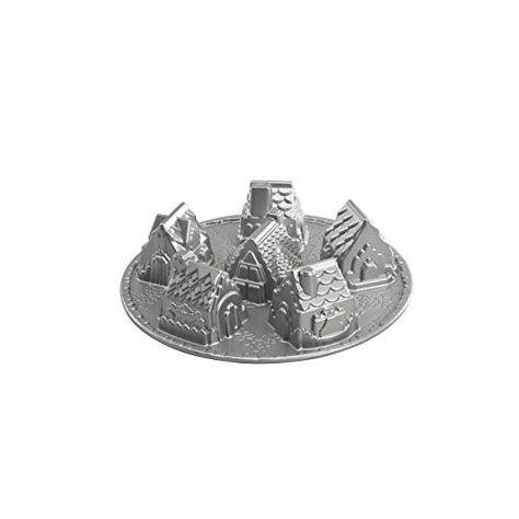 Nordic Ware Platinum Cozy Village Baking Pan, Grey NordicWare http://www.amazon.co.uk/dp/B004RB8Y7Y/ref=cm_sw_r_pi_dp_Oi.qwb0YZ0P2P Cozy Village, Thrifty Decor Chick, Muffin Tray, Bundt Pan, Nordic Ware, Muffin Tins, Cup Cozy, Cookie Molds, Baking Pan