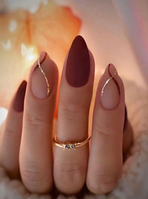 Ongles Beiges, Unghie Sfumate, Simple Fall Nails, Nail Art Studio, Nude Nail Designs, Burgundy Nails, Thanksgiving Nails, Spring Nail Art, Brown Nails