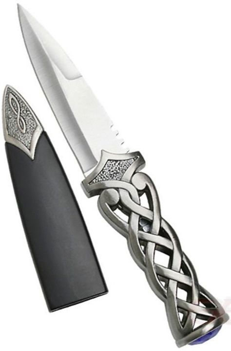 Irish Knot, Celtic Dress, Sgian Dubh, Irish Celtic, Swiss Army Knife, Blacksmithing, Pocket Knife, Knot, Fan