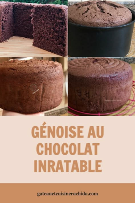 génoise au chocolat très haute et inratable Chocolate Genoise Cake, Chocolate Genoise Sponge Cake, Layer Cake Anniversaire, Layer Cake Chocolat, 6” Chocolate Cake, Number Cake Chocolat, Layer Cake Au Chocolat, Genoise Cake, Base Cake