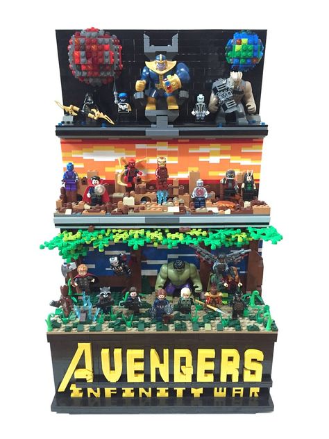 Lego Marvel Moc, Lego Avengers, Avengers Infinity, Lego Marvel, Avengers Endgame, Marvel Avengers, Arcade Games, Gaming Products, Avengers