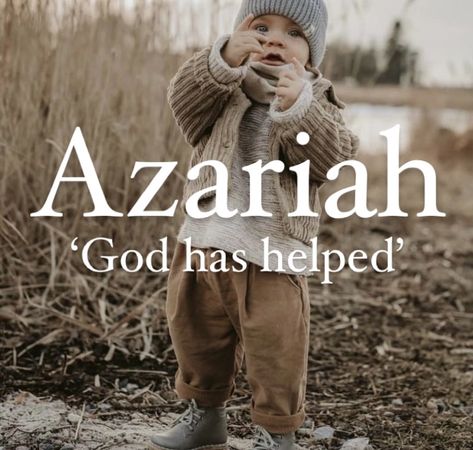 Biblical boy name Azariah. Boy name Azariah. Jethro Name Meaning, Azariah Name Meaning, Ezekiel Name Meaning, Adonis Name Meaning, Unique Christian Names With Meaning, Foreign Names With Meaning, Ezra Name Meaning, Unique Biblical Names For Boys, Godly Baby Names