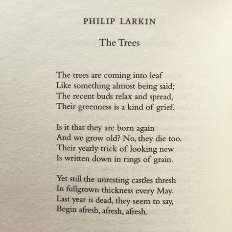 Philip Larkin Poems, Poetic Inspiration, Nature Poems, Spring Poem, Philip Larkin, Words Aesthetic, Nature Poem, Classic Poems, English Poetry