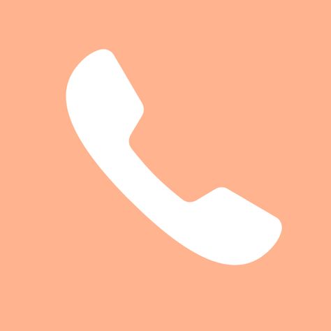 Phone Call Peach Cute Call Icon, Peach Icon Aesthetic, Peach App Icons, Phone Asthetic, Peach App, Call Logo, App Icons For Iphone, Ios Aesthetic, Shortcut Icon