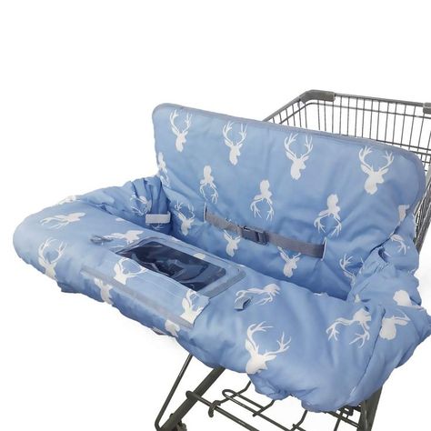 Shopping Cart Cover for Baby boy Girl, Non-Slip Design Cart Covers for Babies, Infant Cotton High Chair Cover, Machine Washable, Toddler Grocery Cover (Navy Deer) Cart Cover For Baby, Shopping Cart Seat Cover, Grocery Cart Cover, Toddler High Chair, Baby Shopping Cart Cover, Portable Shopping Cart, High Chair Cover, Baby Shopping Cart, Shopping Cart Cover