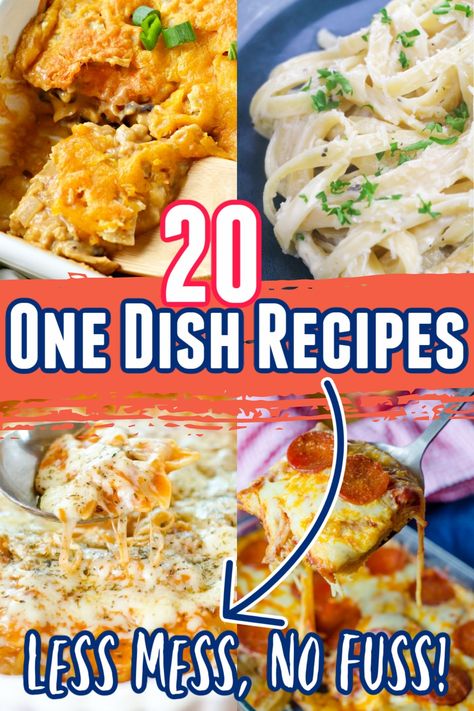 20 One Dish Meals · Pint-sized Treasures Simple Salmon Patties Recipe, One Dish Recipes, Southwestern Chicken Casserole, Recipes With Beef, One Dish Meals, Salmon Patties Recipe, Easy Recipes For Beginners, Crab Rangoon, Patties Recipe