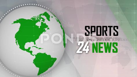 Sports News Intro News Intro, Video Effects, Sports News, Motion Graphics, Stock Footage, Stock Video, Motion, Sports