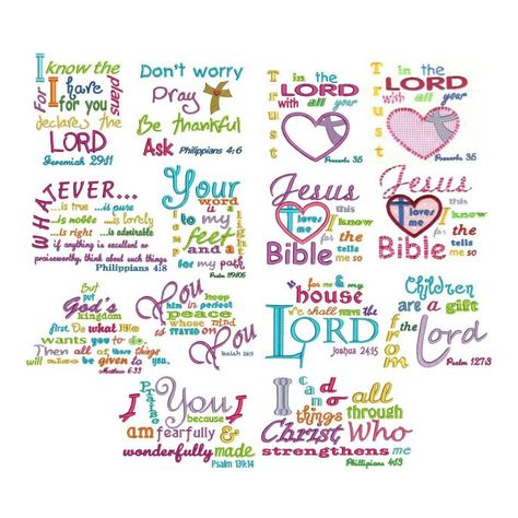 Love God's  Word ! Christian Embroidery Patterns Free, Lds Embroidery, Bible Embroidery, Religious Sayings, Machine Embroidery Designs Projects, Embroidery Store, Machine Embroidery Thread, Machine Pattern, Machine Embroidery Projects