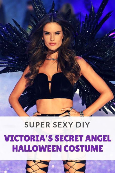 Find out how to create a super sexy Victoria's Secret Angel Halloween costume complete with lingerie, voluminous hair, and big wings, on SHEFinds.com. #halloween #halloweencostumes #victoriassecret Victoria Secret Angel Costumes, Angel Halloween Costume, Angel Halloween, Victoria Secret Angel, Angel Halloween Costumes, Halloween Coustumes, Angel Costume, Victoria's Secret Angel, Voluminous Hair