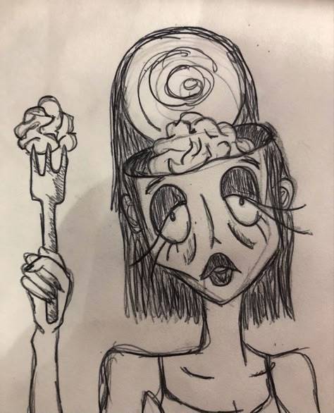 Chibi Poses, Tim Burton Art, Arte Grunge, Indie Drawings, Meaningful Drawings, Indie Art, Grunge Art, Drawings Ideas, Sketchbook Inspo