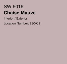 Sherwin Williams Chase Mauve, Farrow And Ball Mauve, Mauve Furniture Paint, Sw Studio Mauve, Meadow Mauve Paint, Light Mauve Pink Paint, Sw Chaise Mauve, Light Plum Paint Colors, Sherwin Williams Chaise Mauve