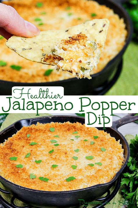 Gluten Free Jalapeno Popper Dip, Healthy Recipes With Jalapenos, Healthy Recipes Appetizers, Cottage Cheese Jalapeno Dip, Jalapeno Recipes Healthy, Healthy Jalapeno Poppers, Vegetarian Jalapeno Poppers, Jalapeno Cheese Dip, Cheese Jalapeno Dip