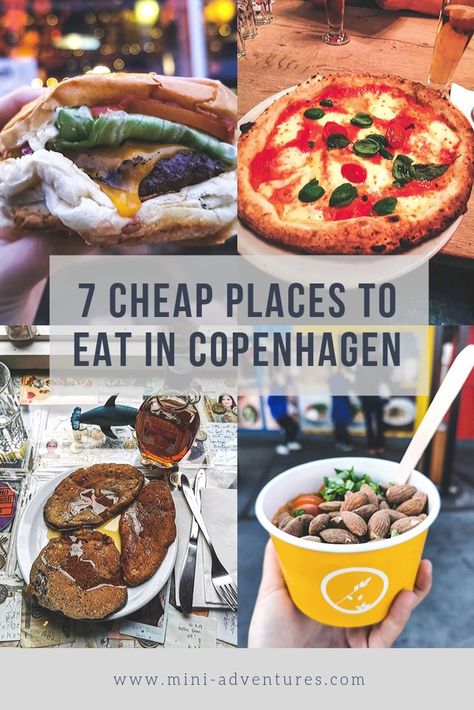 Denmark Travel Guide, Copenhagen Food, Eat On A Budget, Copenhagen City, Copenhagen Travel, Cheap Food, Denmark Travel, Scandinavia Travel, Food Stall