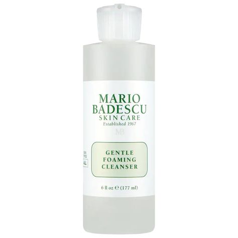 Gentle Foaming Cleanser - Mario Badescu | Sephora Mario Badescu Toner, Gentle Foaming Cleanser, Hydrating Face Wash, Mario Badescu Skin Care, Double Cleansing, Foaming Facial Cleanser, Foaming Face Wash, Foaming Cleanser, Kevin Murphy