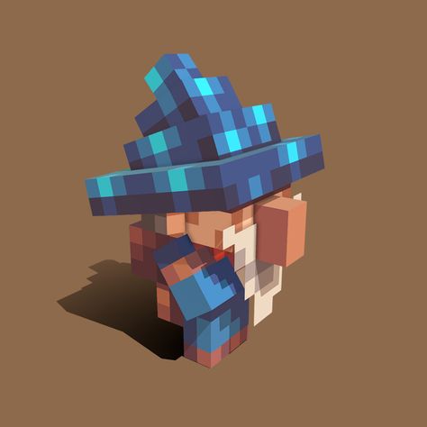 Wizard Pixel Art, Minecraft Mob Ideas, Minecraft Dwarven, Blockbench Minecraft, Minecraft Wizard, Minecraft Monsters, Mobs Minecraft, Minecraft Villager, Folded Arms