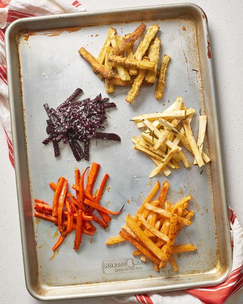 Vegetable Fries, Avocado Muffins, Jicama Fries, Parsnip Fries, Veggie Fries, Pasta Fagioli, Sweet Carrot, Fries Recipe, Recipe Template