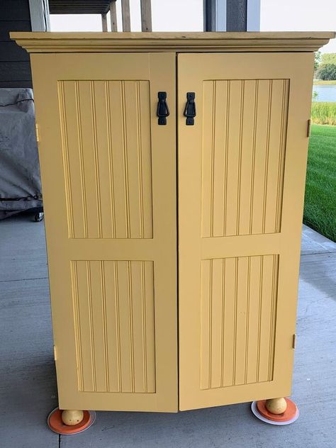 Beadboard Cabinets Diy, Beading On Cupboard Doors, Bead Board Cabinet Doors Diy, Bead Board Cabinets Farmhouse Style, Tall Tv Cabinet, Adding Bead Board To Kitchen Cabinets, Glass Kitchen Cabinet Doors, Cabinet Diy, Guest Bedroom Makeover