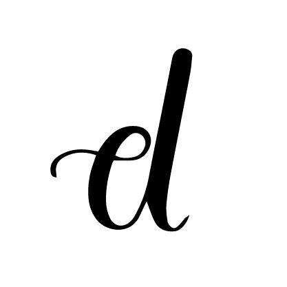 Calligraphy Lowercase, D Tattoo, Lowercase Letter, Letter D, Lowercase A, Calligraphy, Company Logo, Tech Company Logos, Google Search