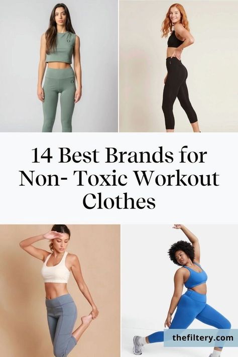 Discover 14 leading brands offering (almost) plastic free organic activewear. Our guide features the best organic workout clothes that align with a non toxic lifestyle. Choose non toxic athletic wear made from natural fabrics to enhance your fitness routine with sustainability in mind. Non Toxic Laundry Detergent, Toxic Laundry Detergent, Organic Yoga Clothes, Non Toxic Laundry, Non Toxic Skincare, Organic Body Scrub, Chemical Free Living, Organic Body Wash, Organic Body Butter