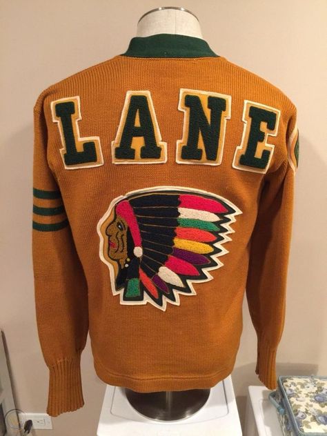 Lane Tech, School Sweaters, Scrapbook School, Letterman Sweaters, College Sweater, School Sweater, Varsity Cardigan, Classic Clothes, Jacket Ideas