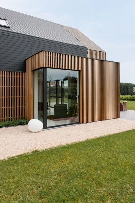 Cladding Ideas, Timber Battens, House Cladding, Wood Architecture, House Extension Design, Wood Cladding, Timber Cladding, Exterior Cladding, House Extension