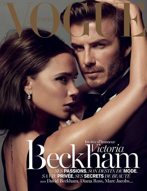 Victoria & David Beckham Cover Vogue Paris Dec/January 13.14 Viktoria Beckham, Victoria Beckham Vogue, Style Victoria Beckham, Posh And Becks, Victoria And David, David And Victoria Beckham, Mode Editorials, Pvris, Victoria Beckham Style