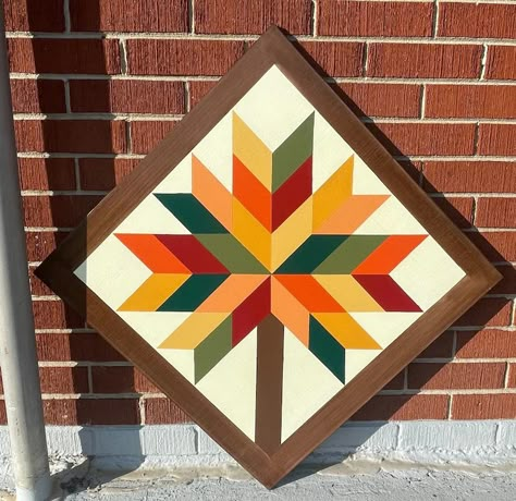 Tree Barn Quilt, House Mosaic, Barn Boards, Farmhouse Quilts, Sunflower Quilts, Barn Signs, Painted Barn Quilts, Barn Quilt Designs, Wood Wall Art Diy