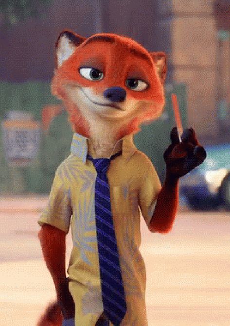 Fox From Zootopia, Zootopia Gif, Nick Wilde Zootopia, Zootopia Nick Wilde, Zootopia Nick And Judy, Zootopia Comic, Zootopia Art, Animation Disney, Nick And Judy