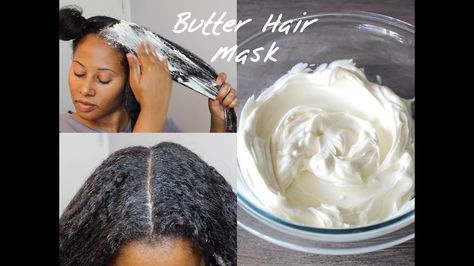 BUTTER HAIR MASK | EXTREME HAIR GROWTH [Video] - https://blackhairinformation.com/video-gallery/butter-hair-mask-extreme-hair-growth-video/ Hair Growth Gummies, Hair Growth Progress, Thick Hair Remedies, Extreme Hair Growth, Hair Mask For Growth, Pony Tails, Curly Haircuts, Hair Growth Shampoo, Extreme Hair