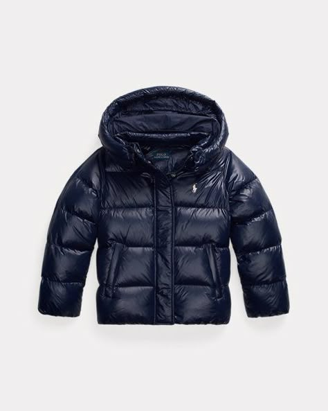 Discover the Down Hooded Jacket for girls from Ralph Lauren today. Explore our latest collection today.