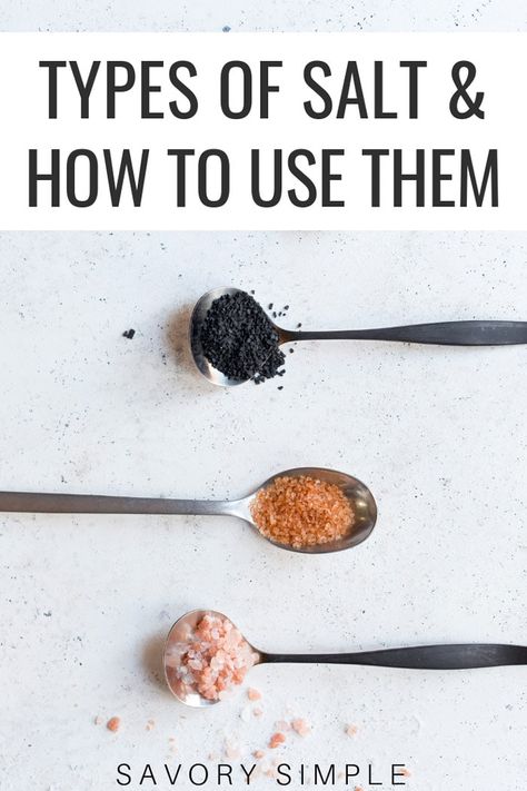 Types Of Salt, Sea Salt Recipes, Pickling Salt, Homemade Pantry, Paleo Life, Condiment Recipes, Baking Basics, No Salt Recipes, Kosher Salt