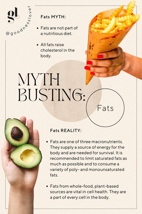 Your body NEEDS fat for survivalFat provides energyinsulationstructural material for cell membranesand participates in cell signaling pathwaysHoweverit is important to consume the right type of fatDid you know that there are four common types of fatThis includesSaturated fatsPolyunsaturated fatsMonounsaturated fatsTrans fats It is recommended to limit saturatedtrans fats as much as possible and to consume a variety of polyand monounsaturated fats🌿 Cell Signaling, Monounsaturated Fats, Perfect Health Diet, Low Fat Diet Plan, Protein Diet Plan, Colorful Hairstyles, Face Fat, Balanced Diet Plan, Nutritious Diet