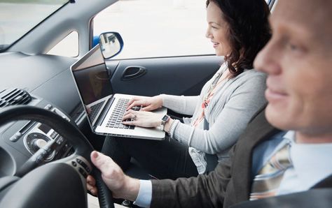 Ergonomics in the Mobile Office | Travelers Insurance Mechanics Office, Drivers Training, Self Driving Cars, Female Driver, Defensive Driving, Tips For Driving, Drivers Test, Driving Practice, Car Leasing