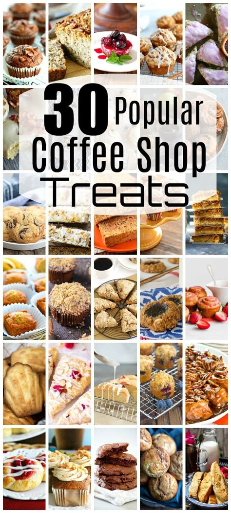 Coffee Shop Menu Food, Cafe Muffins Coffee Shop, Food For Cafe Coffee Shop, Cafe Menu Recipes, Cafe Pastries Coffee Shop, Cafe Brunch Ideas Coffee Shop, Coffee Shop Recipes Food, Coffeeshop Food Ideas, Pastries That Go With Coffee