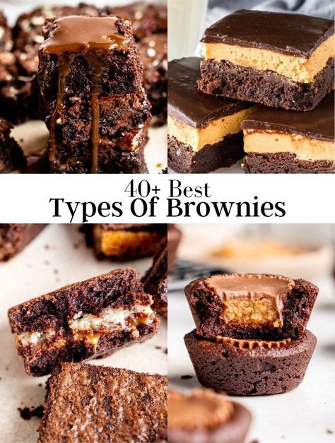 In this type of brownies roundup, we will explore some of the most popular and mouthwatering variations of this classic treat. Types Of Brownies, Holiday Recipes Christmas Desserts, Matcha Brownies, Brownies Recipes, Cocoa Powder Cookies, Dairy Free Brownies, Lemon Brownies, Raspberry Brownies, Fudgy Brownie Recipe