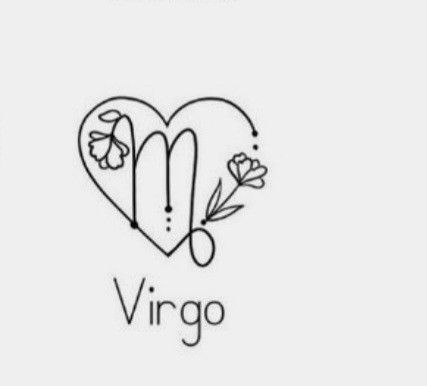 Virgo Sign Tattoo, Cute Henna Designs, Cute Small Drawings, Doodle Wall, Virgo Art, Cute Henna, Virgo Tattoo, Virgo Sign, Small Drawings