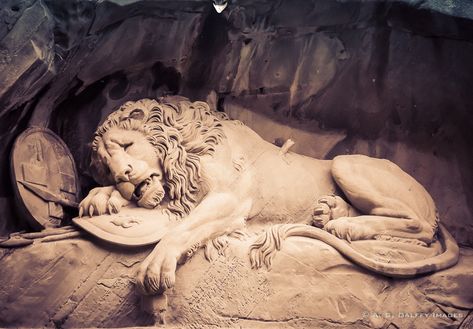 Lion Monument, Swiss Guard, Fu Dog, Lucerne Switzerland, Lucerne, Mark Twain, Rare Photos, Most Beautiful Places, Sculptor