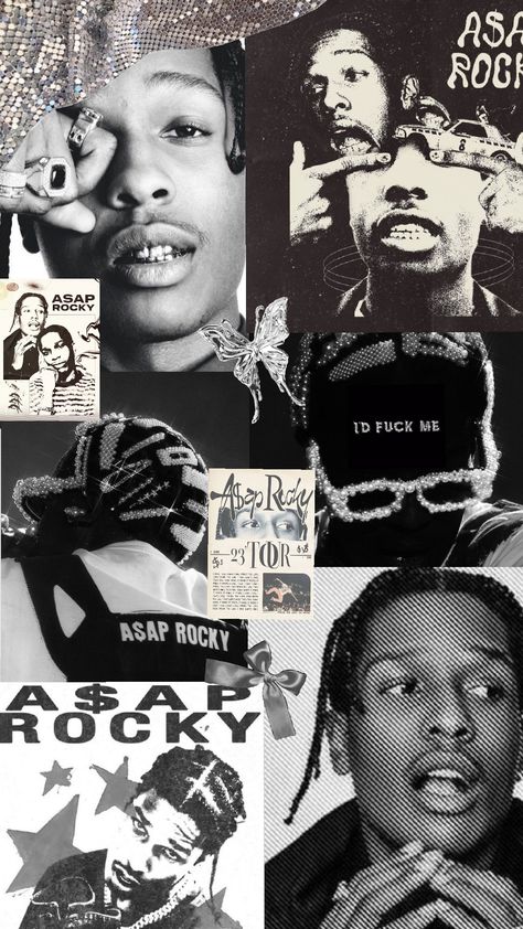 #asaprocky #rapper #hiphop A Ap Rocky Pfp, Hiphop Wallpapers Aesthetic, Asap Rocky Aesthetic Poster, Rappers Collage, Asap Rocky Wallpapers, Wallpapers Rappers, Asap Rocky Aesthetic, Wallpaper Singers, Hiphop Wallpapers