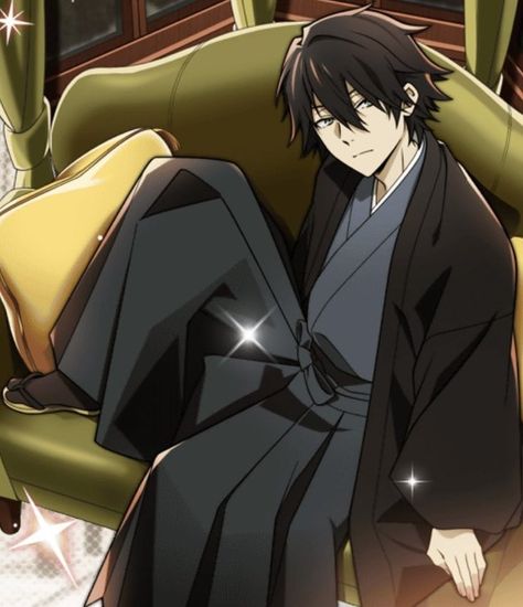 Manga Official Art, Bungou Stray Dogs Icon, Dogs Icon, Ranpo Edogawa, Edogawa Ranpo, Stray Cat, Bongou Stray Dogs, Stray Dogs Anime, Heaven's Official Blessing