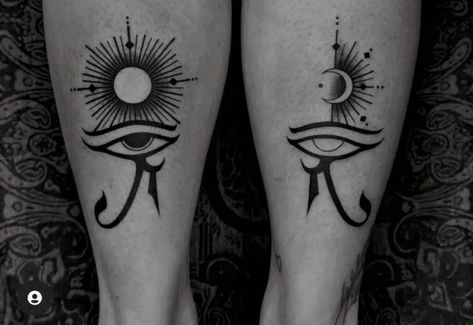 Egyptian Tattoo For Women, Egyptian Symbol Tattoo, Eye Of Ra Tattoo, Eye Of Horus Tattoo, Egyptian Eye Tattoos, Ankh Tattoo, Horus Tattoo, Starověký Egypt, Egyptian Tattoo Sleeve