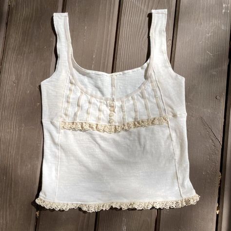 hand made, thrift flipped milkmaid tank crop top.... - Depop Milkmaid Crop Top, Tank Crop Top, Thrift Flip, Handmade Clothes, Product Page, Cropped Tank Top, Try On, Tank Top Fashion, Hand Made