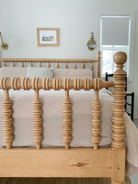 Beds - English Farmhouse Furniture - Ann Bradshaw Kirchofer Stripped Wood Bed Frame, King Spindle Bed, Sophisticated Girls Room, Spindle Bed Frame, Spool Bed, Cozy Beach House, English Farmhouse, Cottage Bed, Spindle Bed