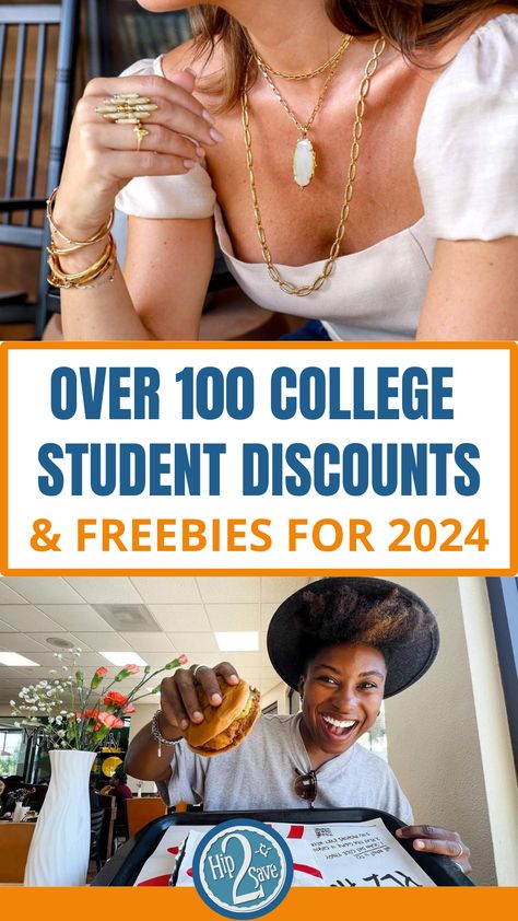 Over 100 College Student Discounts & Freebies for 2024 Tuition Room, College Student Discounts, Aesthetic Routines, Saving Methods, College Discounts, Money Saving Methods, Teaching Life Skills, College Tuition, Room And Board