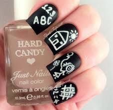 Teacher Nails, School Nail Art, Back To School Chalkboard, Pen Designs, Chalkboard Nails, Fast Nail, Nail Art Images, Back To School Nails, School Chalkboard